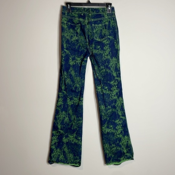 I.AM.GIA | Women’s Sinead Blue Green Tali Tiger Jeans Size Large - Picture 7 of 8